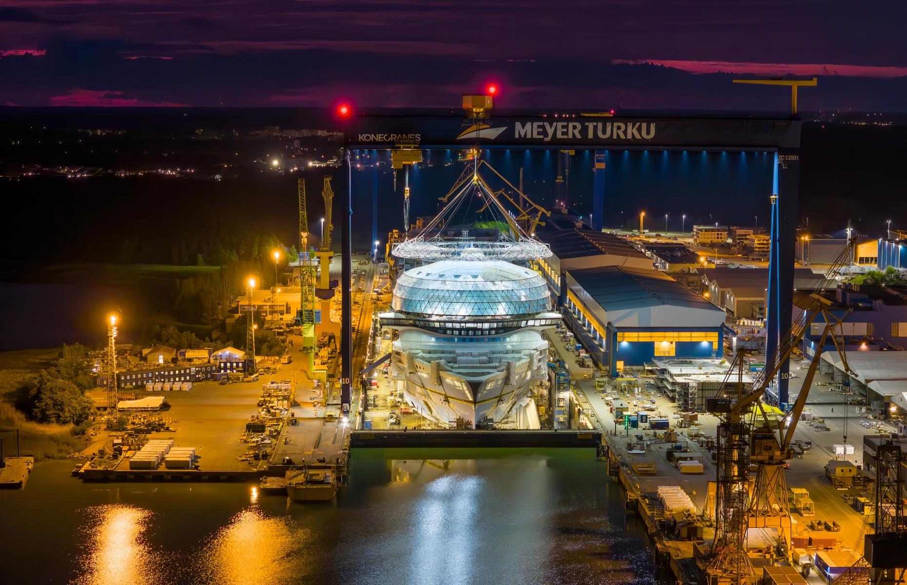 1. Star of the Seas (1,198 feet) 
